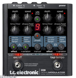 TC Electronic NM1 Nova Modulator Effect Pedal