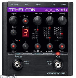 TC Helicon VoiceTone Synth HardTune and Vocoder Pedal