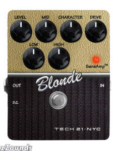 Tech21 SansAmp Character Series Blonde Amp Pedal