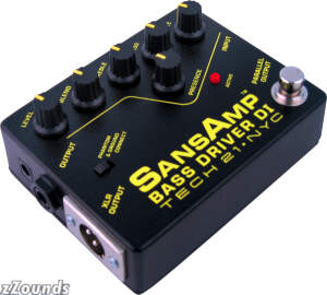 Tech21 SansAmp Bass Driver DI Preamp Pedal