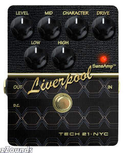 Tech21 SansAmp Character Series Liverpool Amp Pedal