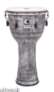 Toca Freestyle Antique Silver Series Djembe