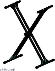 Ultimate Support IQ2000 Double-Braced Keyboard Stand