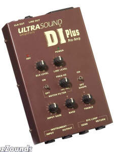 UltraSound DI Plus Preamp Direct Box