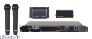 VocoPro IR-9000 Infrared Dual Handheld Wireless Microphone System