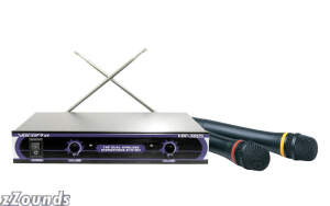 VocoPro VHF-3005 Dual Channel Handheld Wireless Microphone System