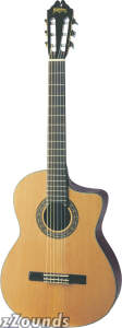 Washburn C104SCE Classical Cutaway Acoustic-Electric Guitar
