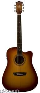 Washburn WD7SCE Dreadnought Acoustic-Electric Guitar