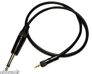 Line 6 X2 Premium Instrument Cable for X2 Digital Wireless System (Straight 1/4 TS Inch to Locking 1/8 Inch TRS)
