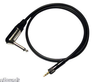 Line 6 X2 Premium Instrument Cable for X2 Digital Wireless System (Right angle 1/4 Inch to locking 1/8 Inch)