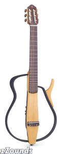 Yamaha SLG100N Silent Guitar with Headphones and Gig Bag