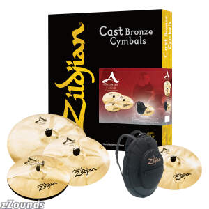 Zildjian A Custom 4-Piece Cymbal Pack