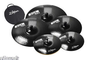 Zildjian ZPB Pitch Black 4 Cymbal Package