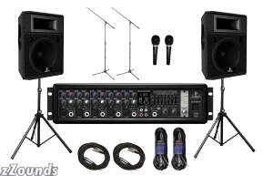 zZounds Soundcheck Ready Portable PA System
