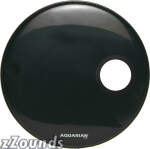 Aquarian Regulator Bass Drumhead with Hole