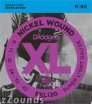 D'Addario EXL120 XL Electric Guitar Strings (Super Light, 9-42)