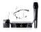 AKG WMS40 Pro Dual Presenter UHF Diversity Headset-Handheld Wireless System