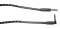 CBI Braided Instrument Cable with Right Angle Plug (Black)