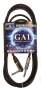 CBI GA1 American-Made Instrument Cable with Straight and Right Angle Plugs