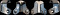 Ernie Ball Amp Corners with Lip (Set Of 4): Amplifiers, Guitar Amps