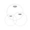 Evans Genera G2 Clear Drumhead Tom Pack