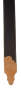 Franklin 3-inch Tooled Leather Guitar Strap