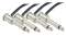 George L's Right Angle 1/4 in. Plug for .155 Cable