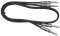 Hosa CSS400 Series Dual Heavy-Duty TRS Cable