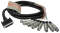 Hosa DTF800 Multi-Track Snake Cable (25 Pin D-Sub To 8 XLR Female)