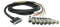 Hosa DTM800 Multi-Track Snake Cable (25 Pin D-Sub To 8 XLR Male)