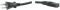 Hosa 2-Wire Un-Grounded Power Cable - 8 feet (Model PWC178)