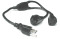 Hosa YAC407 Grounded Power Y-Cable