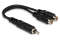 Hosa Y Cable - 6 inch (RCA Male to 2 RCA Female) (Model YRA104) coupon