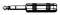Neutrik NYS228 3-Conductor TRS 1/4 Male Connector