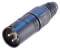 Neutrik NC3MXB Male XLR Connector (Gold Contacts)