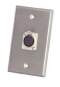 Pro Co Wall Plate with Single Female XLR (Model WP1004)