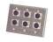 Pro Co Triple Wall Plate with 6 Female XLR - Model WP3002