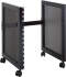 QuikLok RS513 14-Space Steel Studio Rack with Casters