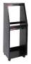 RaXXess 12-Space Over 16-Space Economy Rack - Black Oak