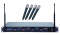 VocoPro UHF5800 4-Channel Handheld Wireless Microphone System