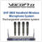 VocoPro UHF5805 4-Channel Rechargeable Handheld Wireless Microphone System
