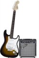 Squier Stop Dreaming Start Playing Set with Affinity Series Stratocaster and Fender Frontman 10G Amplifier