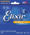 Elixir Nanoweb Electric Guitar Strings