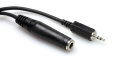 Hosa Straight Mini Plug Headphone Extension Cable