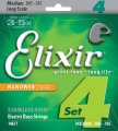 Elixir Nanoweb Stainless Steel Electric Bass Strings