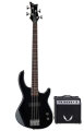 Dean Edge E09 Playmate Bass Guitar Package