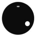 Attack No Overtone Ported Black Bass Drumhead