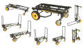 RocknRoller Multi-Cart Equipment Cart with R-Trac Wheels