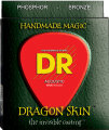 DR Strings Dragonskin Coated Phosphor Bronze Acoustic Guitar Strings