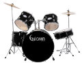 Enigma EN522 Drum Kit, 5-Piece